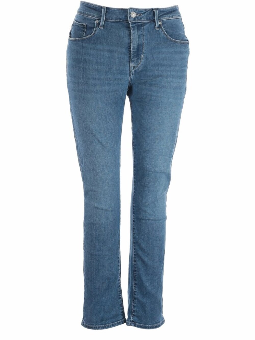 LEVI STRAUSS & CO. LIGHT WASH BLUE JEANS SIZE 16